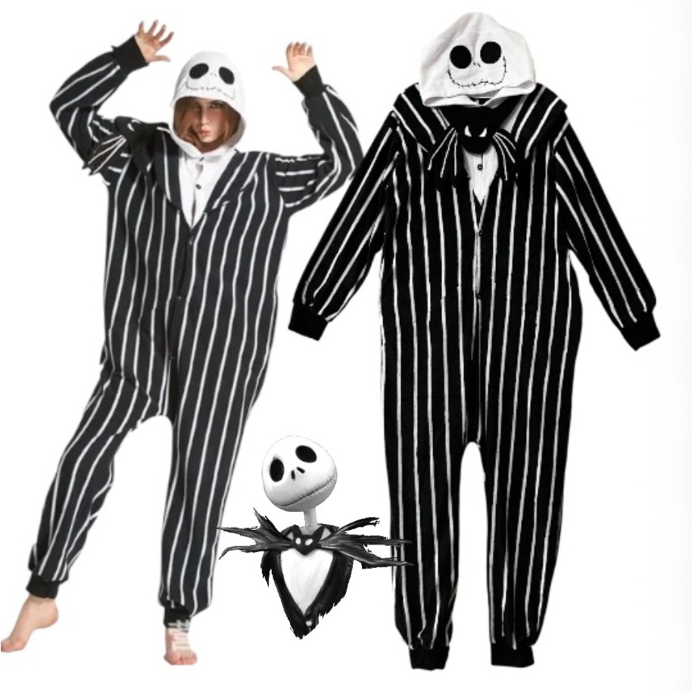 The Nightmare Before Christmas Jack Unisex Onesie with Hood